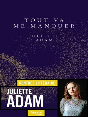 cover image of Tout va me manquer